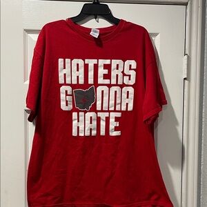 Red Graphic T-Shirt - Ohio Stare